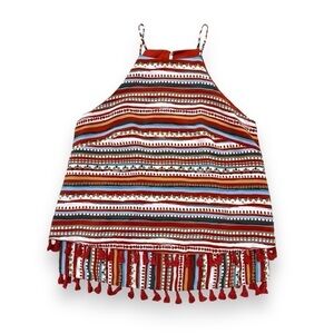 Sunday in Brooklyn Anthropologie Burnt Orange Boho Top - XS